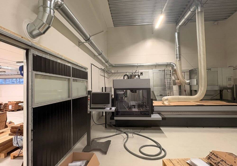 Spånsugs system